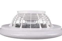 Trio Lighting Stralsund LED tak-/veggvifte hvit