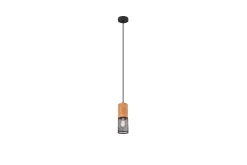 Trio Lighting Tosh taklampe E27 matt sort