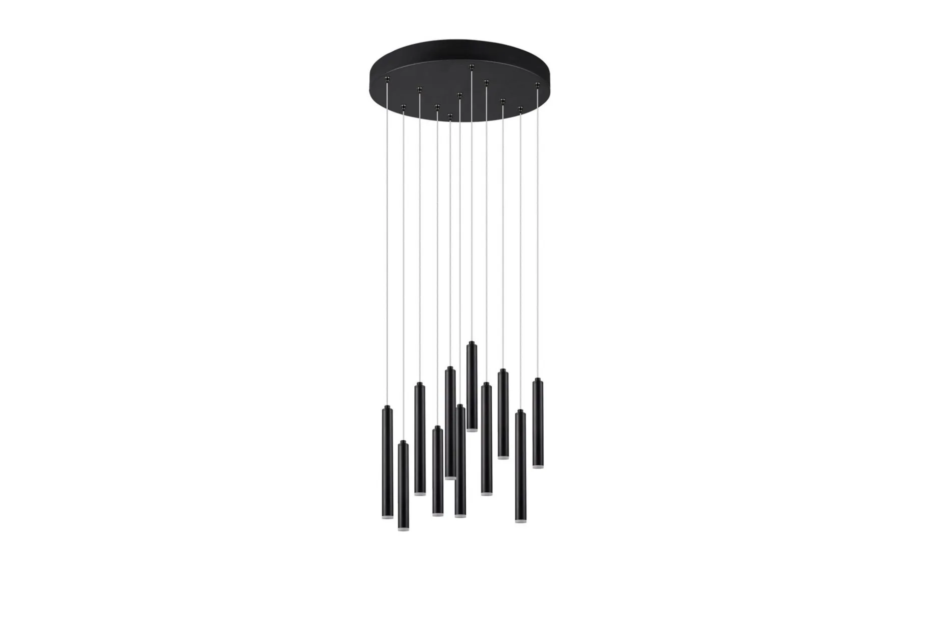 Trio Lighting Tubular LED taklampe 40 cm matt svart