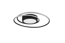 Trio Lighting Yava LED plafond matt svart