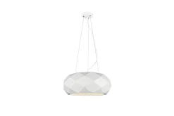 Trio Lighting Zandor taklampe 3L E27 matt hvit