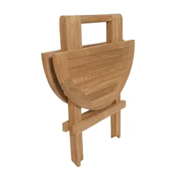 Tropea Sidebord Sammenleggbart Ø50 cm