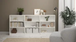 Trysil Bokhylle med 2 hyller 79x27x107 cm