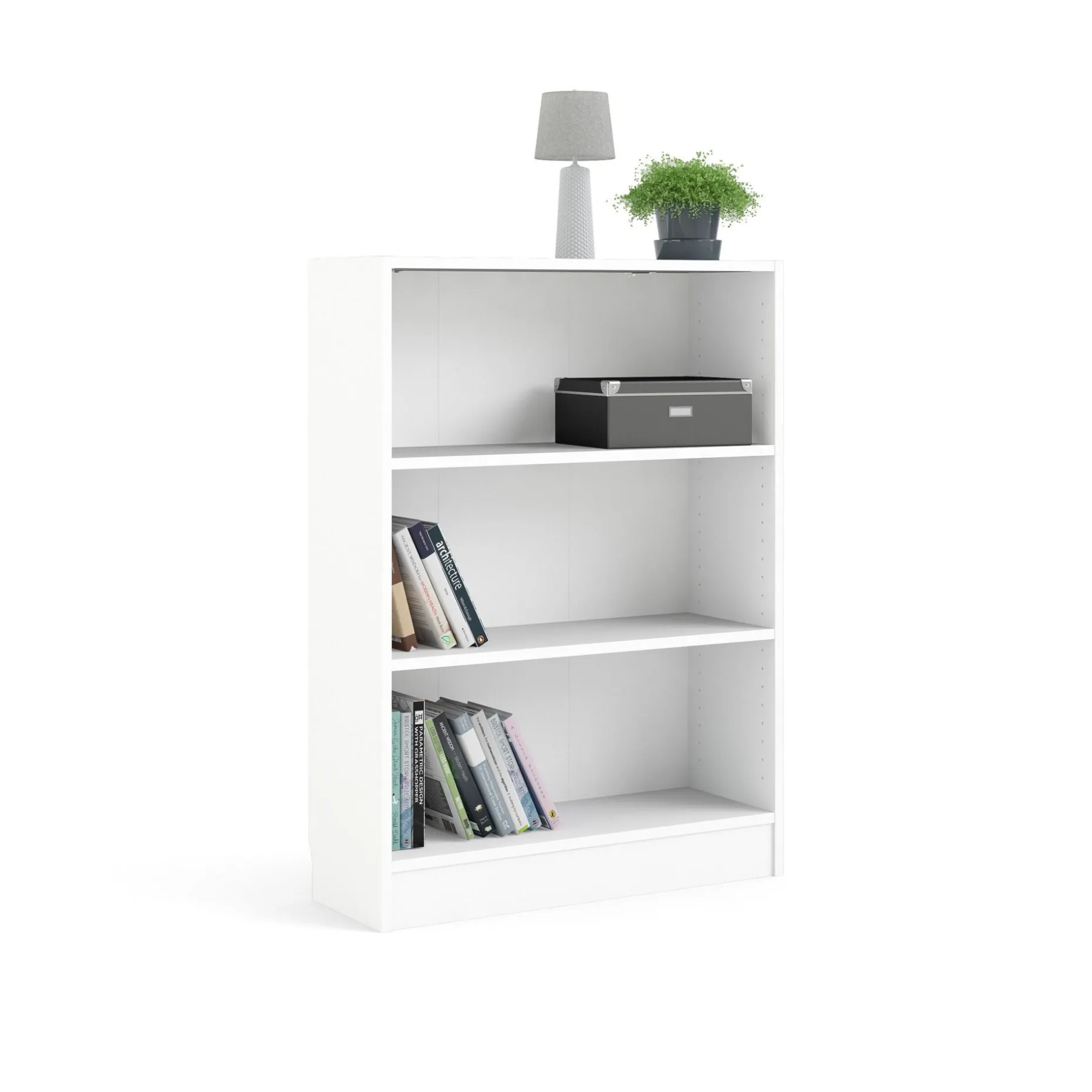 Trysil Bokhylle med 2 hyller 79x27x107 cm