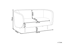 Tuka Sofa 2-seter