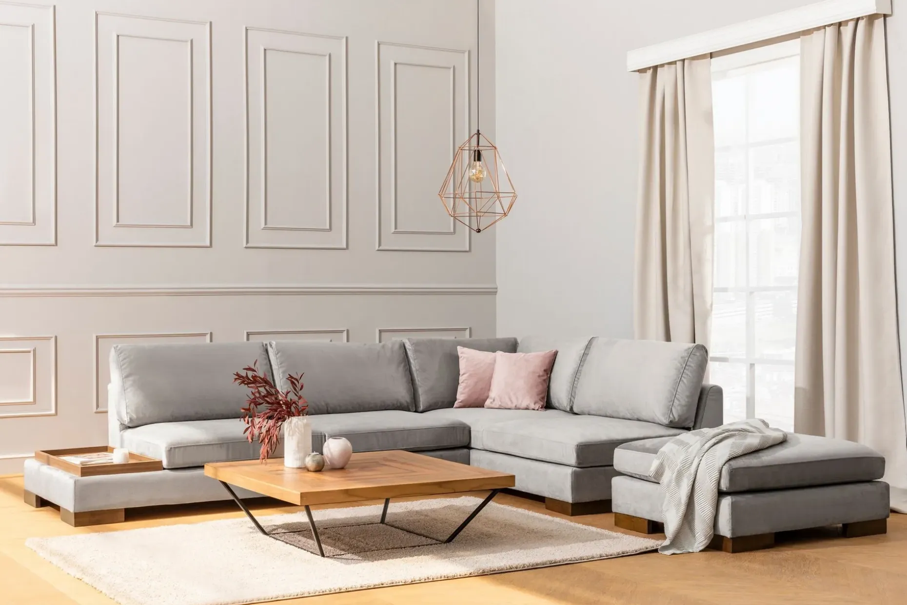 Tulima Sofa med Sjeselong Høyre