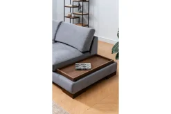 Tulima Sofa med Sjeselong m Krakk Venstre