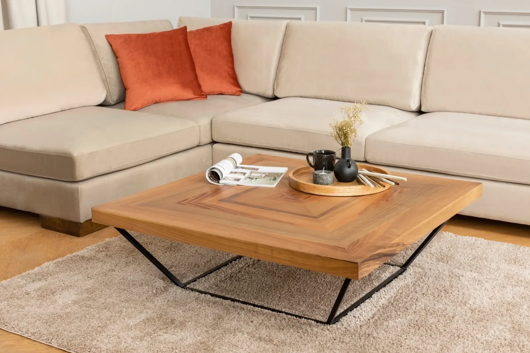 Tulima Sofa med Sjeselong Venstre