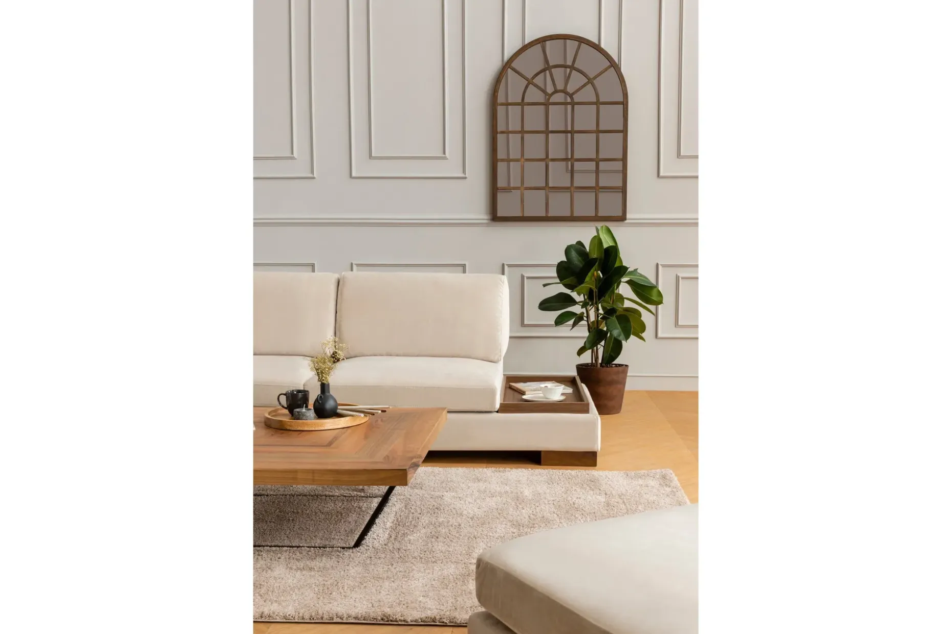 Tulima Sofa med Sjeselong Venstre