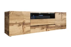 TV-benk 137 cm LED-belysning
