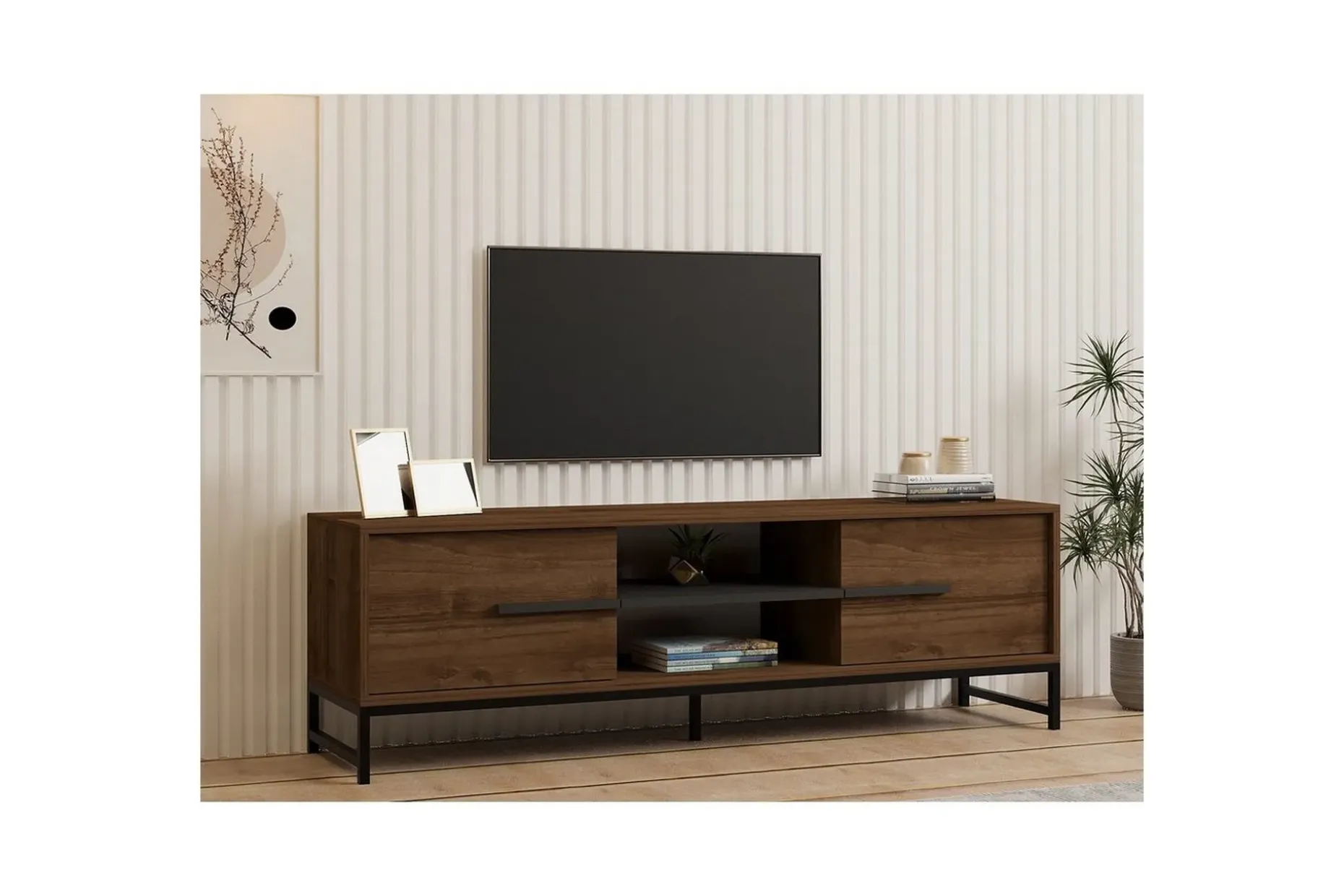 TV-bord Mono Valnøtt
