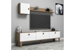 TV Unit Eik|Hvit