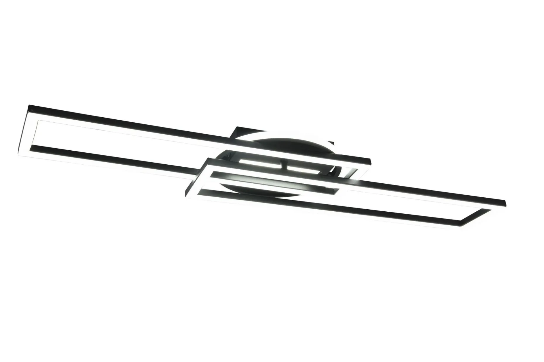 Twister LED-Taklampe Mattsvart