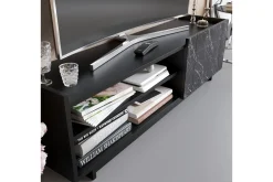 Ulica TV-benk 140 cm Dør + 3 hyller