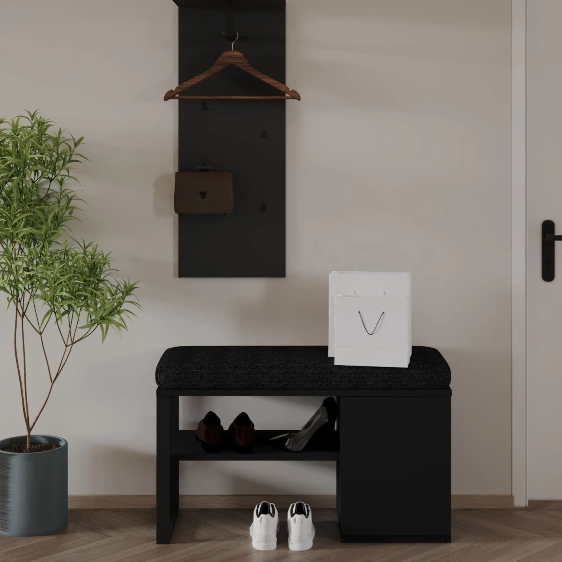 Uniqo Hallstativsett 35x90x35 cm