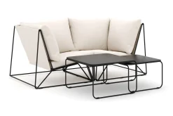 Usteryd utendørs rett 2-seters sofa