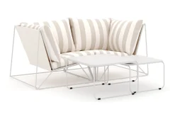 Usteryd utendørs rett 2-seters sofa