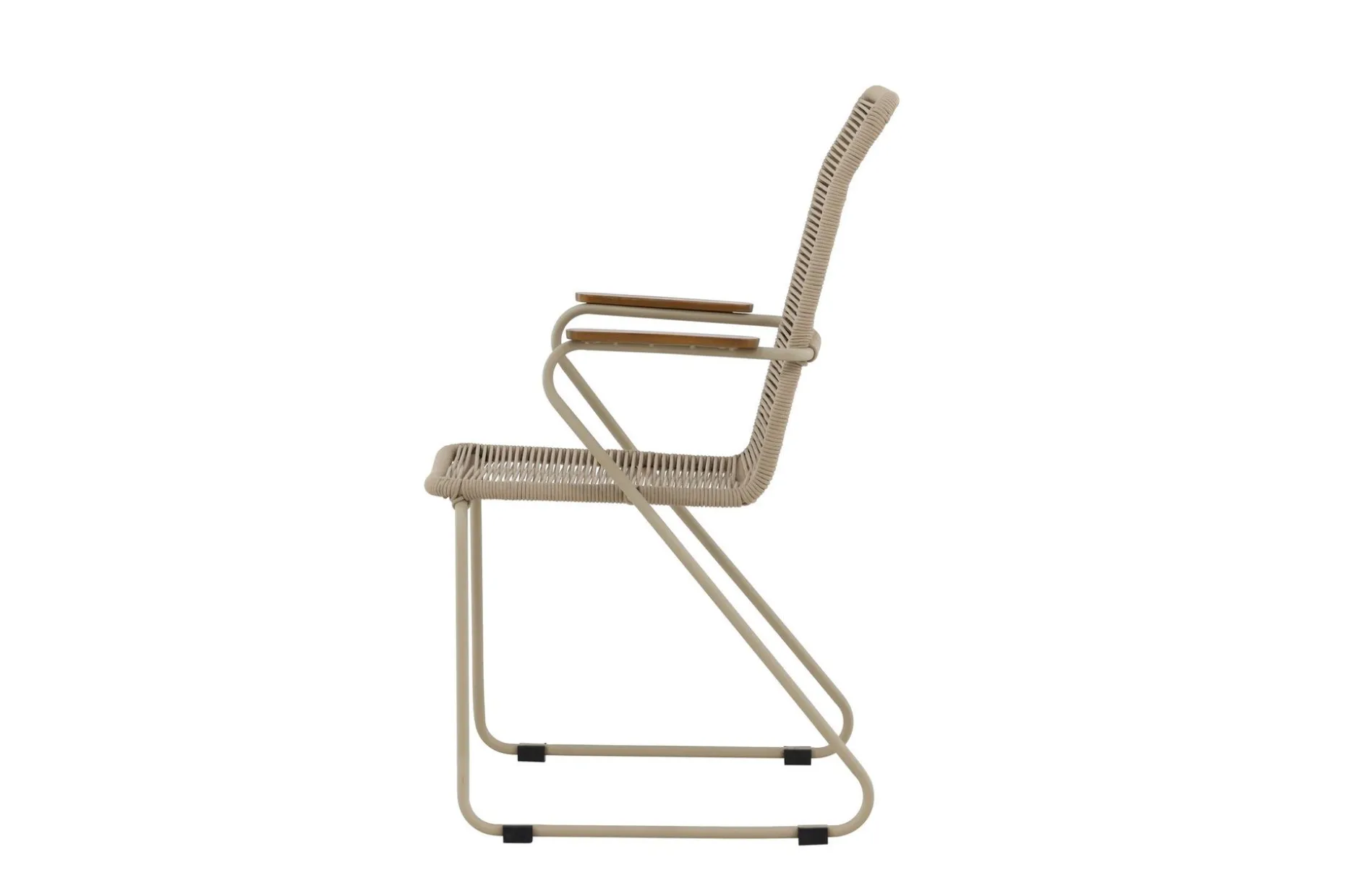 Utendørs lenestoler (med armlener) Venture Home Bois spisestol – beige / beige tau FSC Mix Beige