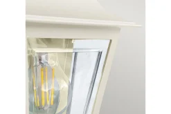 Utendørs vegglampe Elstead Lighting Deco Lane Krem