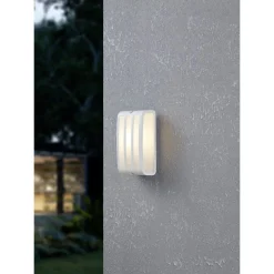 Utvendig vegglampe Camarda Hvit
