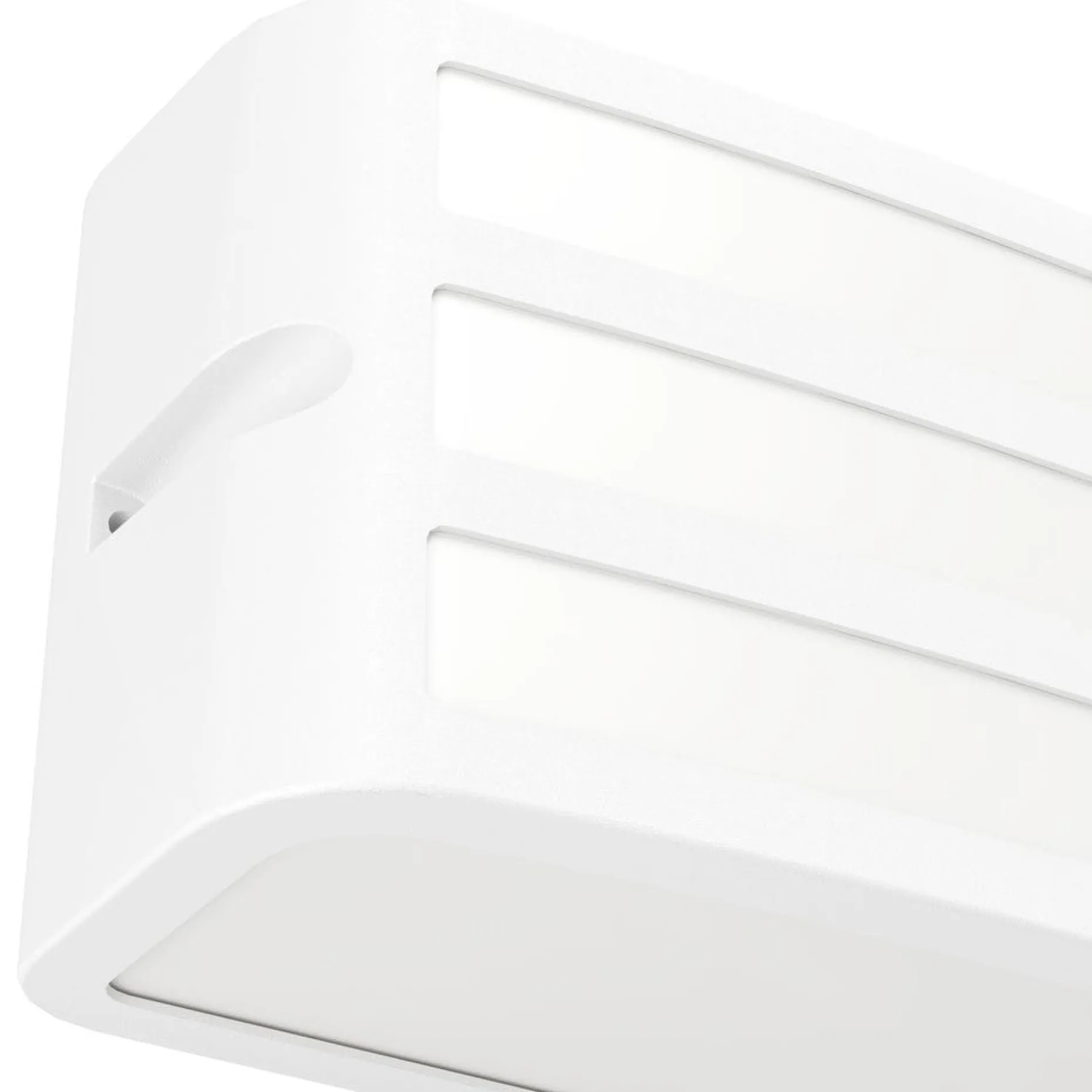 Utvendig vegglampe Camarda Hvit