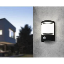 Utvendig vegglampe Cerno med sensor