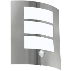 Utvendig vegglampe City med sensor
