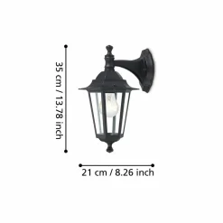 Utvendig vegglampe Laterna