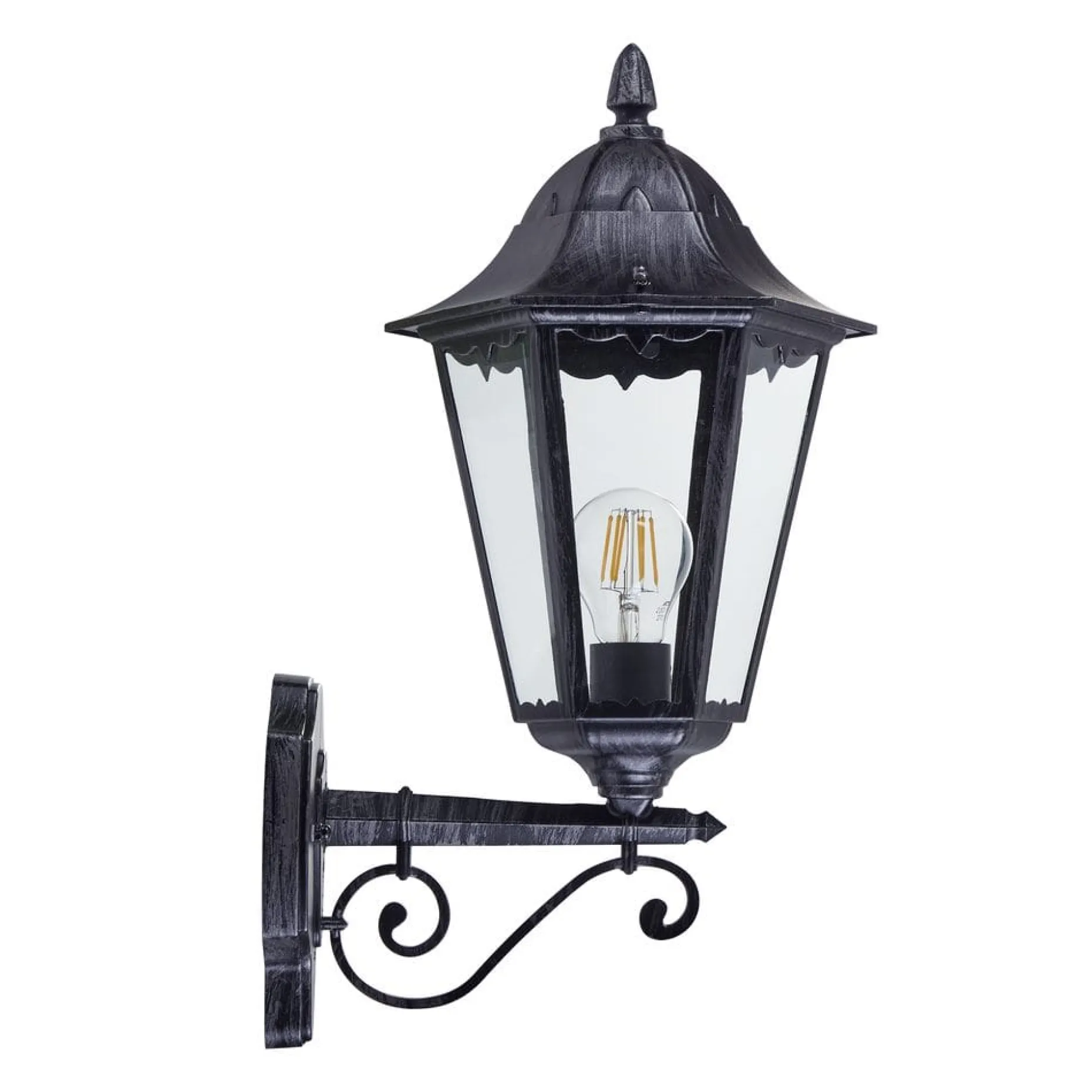 Utvendig vegglampe Navedo Toppmontert