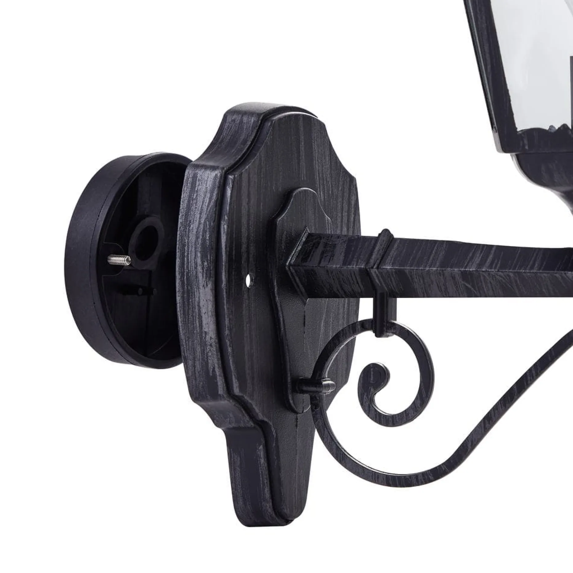 Utvendig vegglampe Navedo Toppmontert