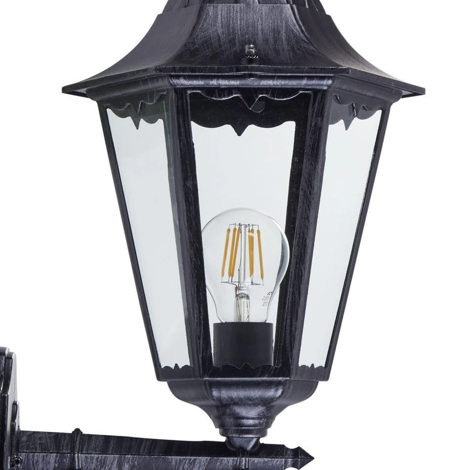 Utvendig vegglampe Navedo Toppmontert