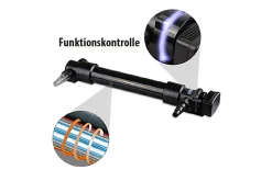 UVC Rensing Heissner Utførelse 72 W (Passer dam 80.000 L)