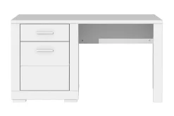 Uzayr Skrivebord 138 cm med Oppbevaringshylle + Skap