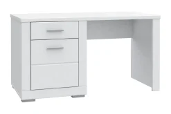 Uzayr Skrivebord 138 cm med Oppbevaringshylle + Skap