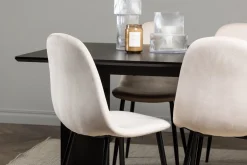Vail Matgruppe 200 cm Rektangulær med 6 Polar stoler