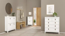 Vallvidera Skoskap med 4 rom 103x25x103 cm