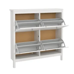Vallvidera Skoskap med 4 rom 103x25x103 cm