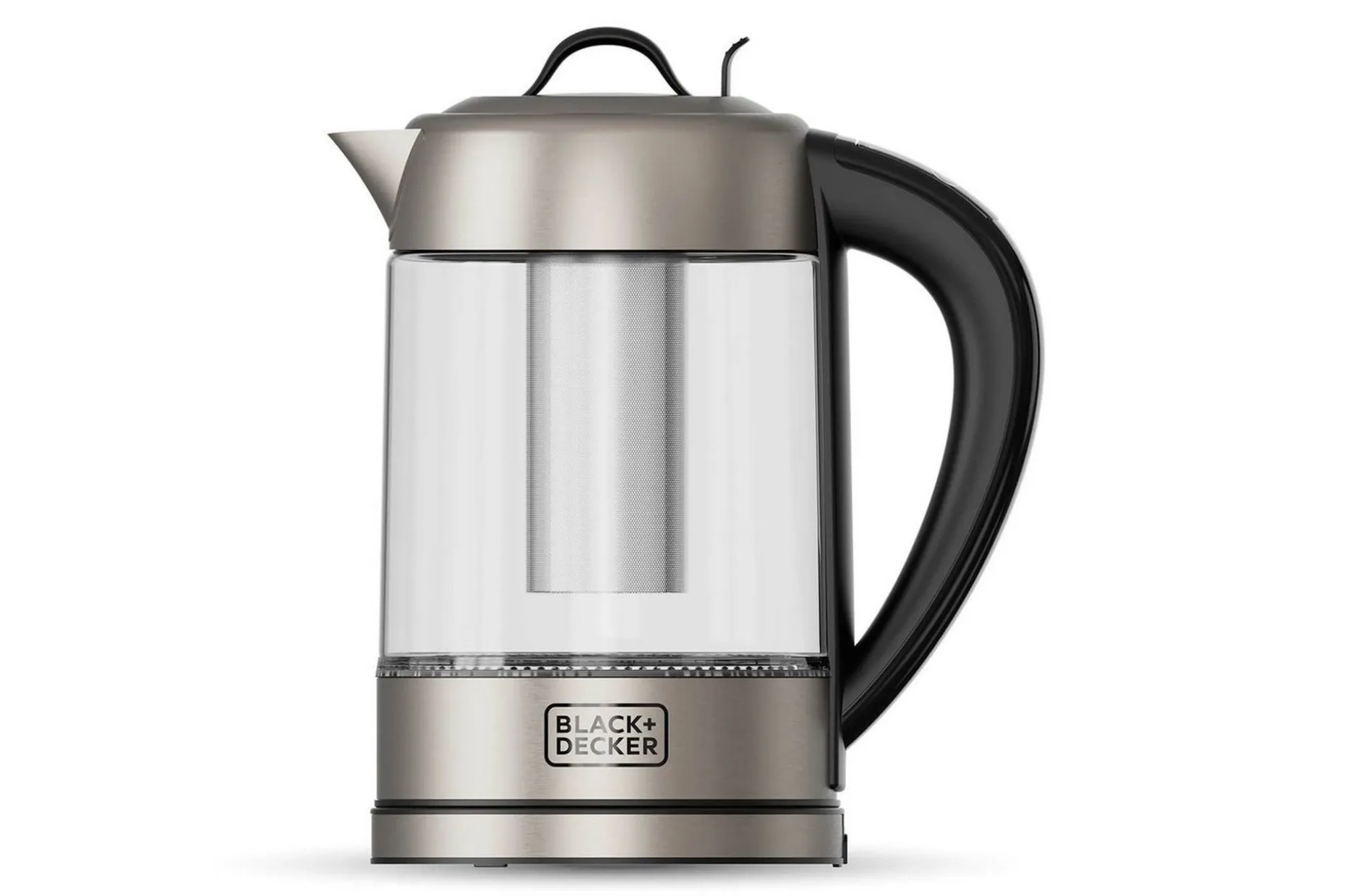 Vannkoker Black+Decker i Glass med Te-filter 1.7L