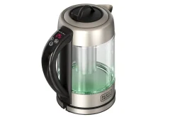 Vannkoker Black+Decker i Glass med Te-filter 1.7L