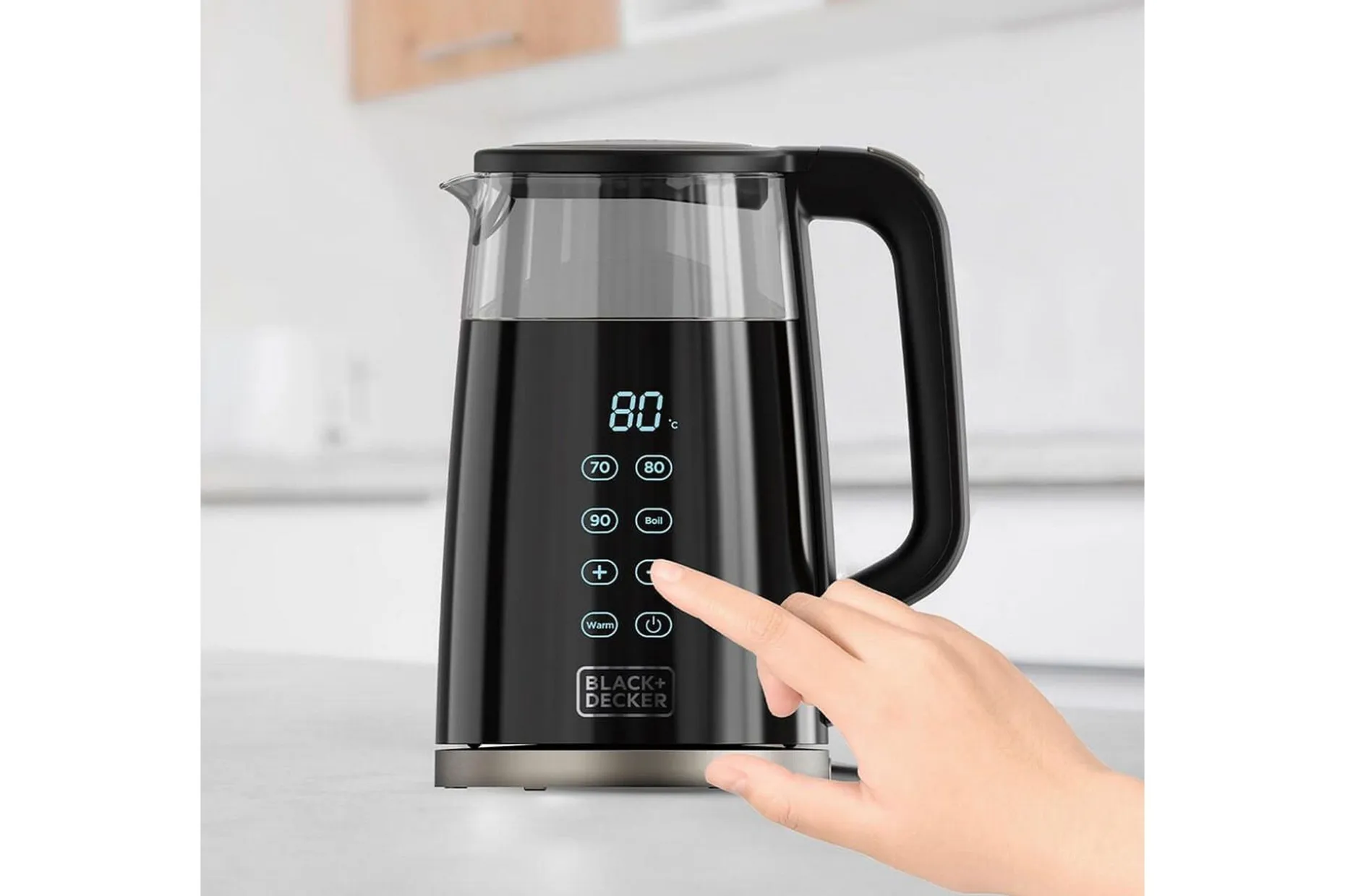 Vannkoker Black+Decker 1,7L Svart