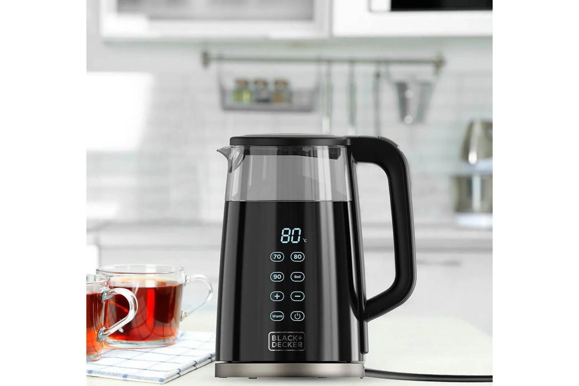 Vannkoker Black+Decker 1,7L Svart