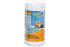 Vannpleie Planet Pool Uke-klor 1kg 200g Tabletter