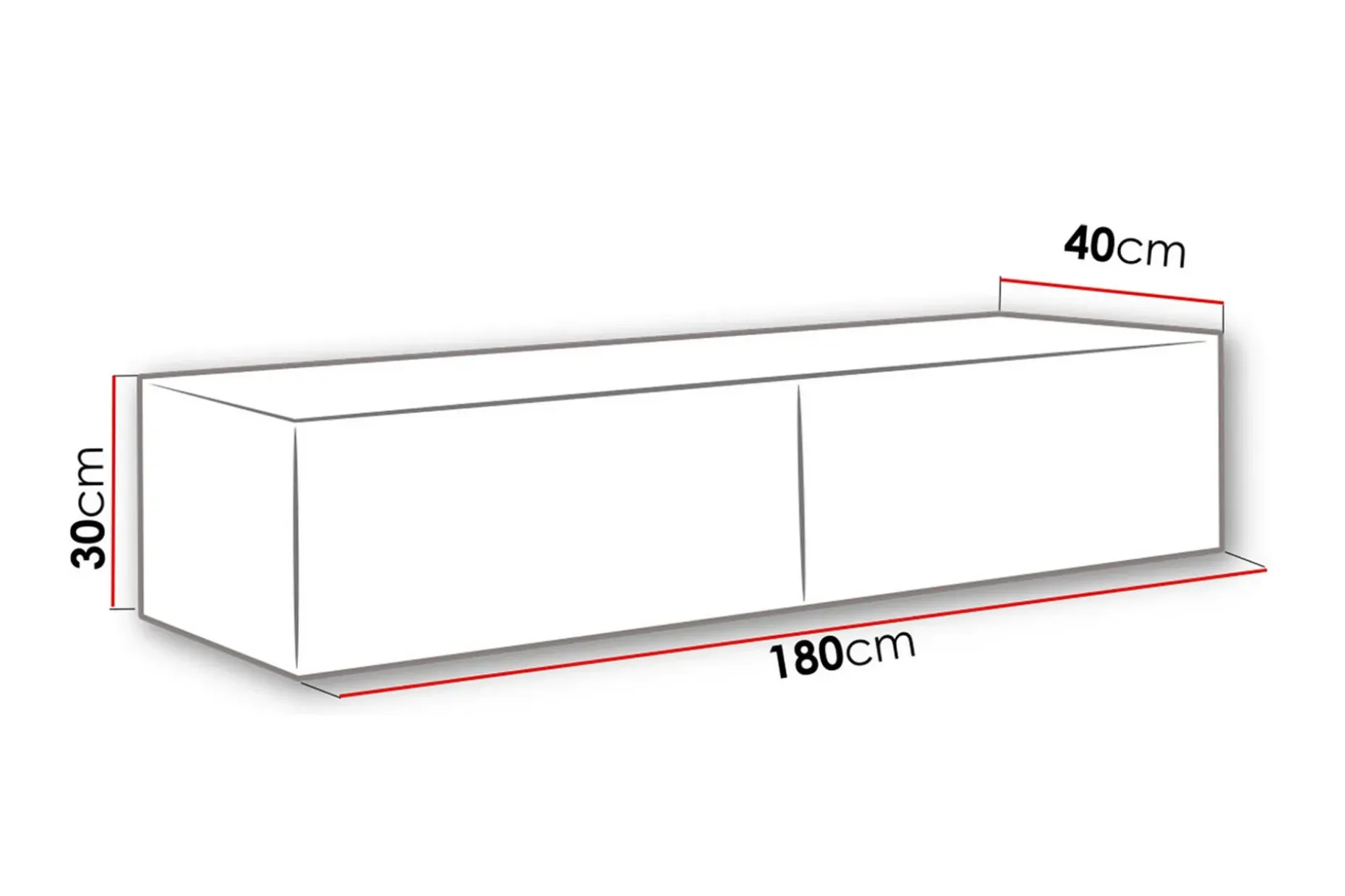 Vasil Tv-benk 180 cm