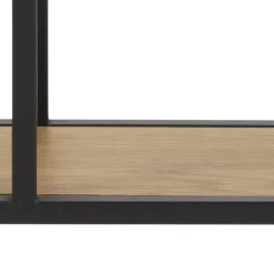 Vegghylle HOME4YOU Seaford 77x20x77 cm Natur