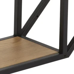 Vegghylle HOME4YOU Seaford 77x20x77 cm Natur