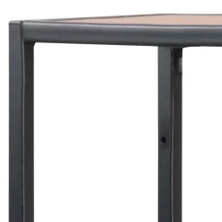 Vegghylle HOME4YOU Seaford 75x20x91 cm Eik