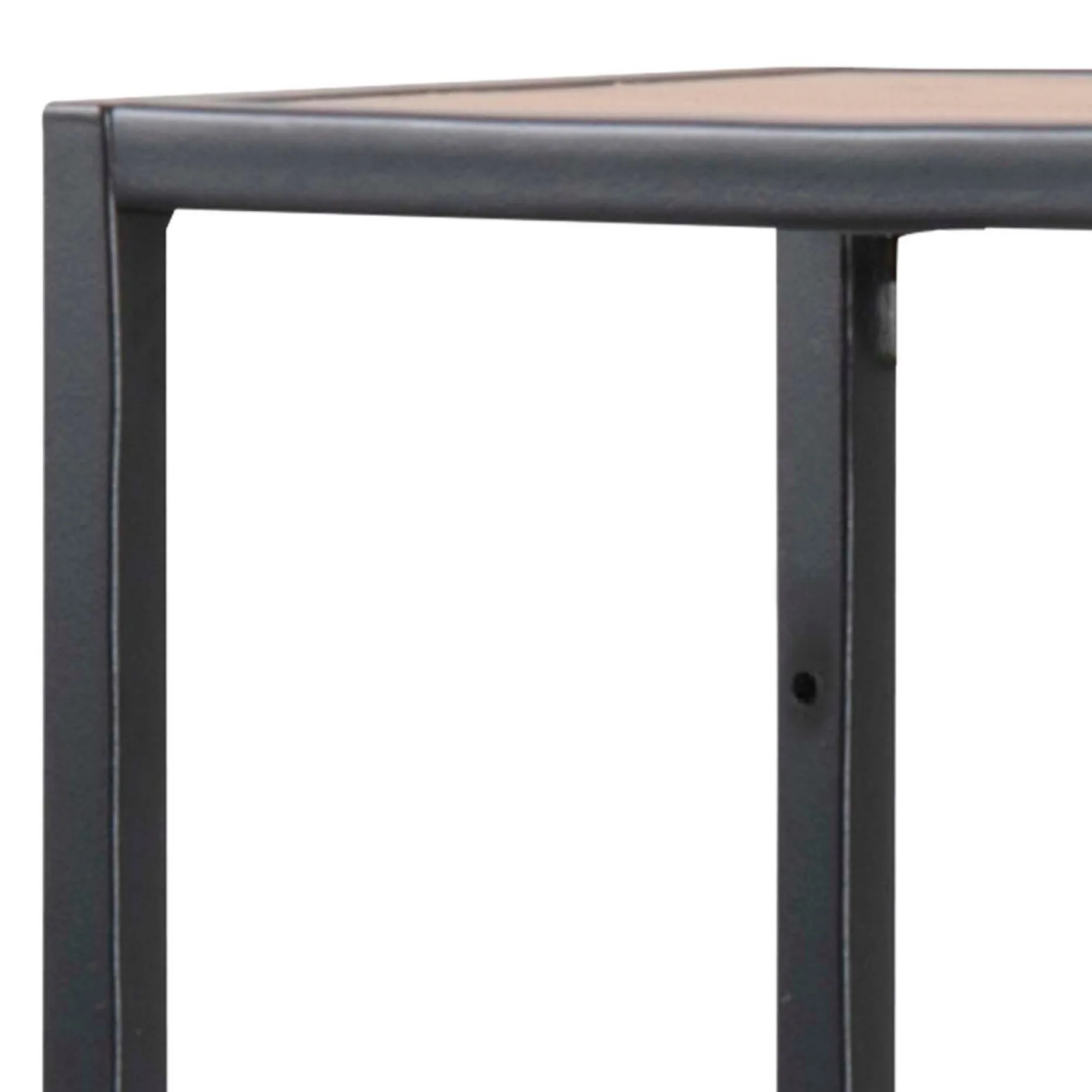 Vegghylle HOME4YOU Seaford 75x20x91 cm Eik