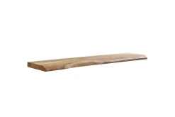 Vegghylle Wohnling trekant, heltre, flytende hylle, landlig stil 120 cm