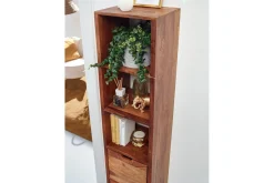 Vegghylle Wohnling Vegghengt i heltre med 2 skuffer 150 cm lagring landstil