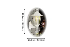 Vegglampe Eglo Laterna 5 Solcelle med Sensor